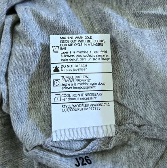 Vince Not-So-Basic Heather Grey🩶 "Tissue" Tee👕 - NWT - Picture 9 of 13